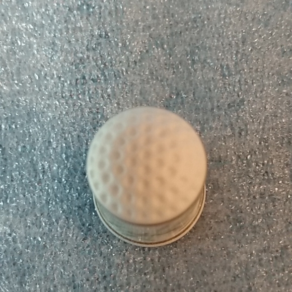 Franklin Porcelain 1979 Thimble Birds Flowers White Throated Sparrow - Picture 3 of 4